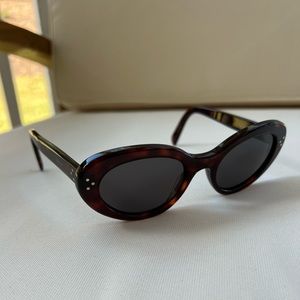 Celine Acetate Cat-Eye Sunglasses